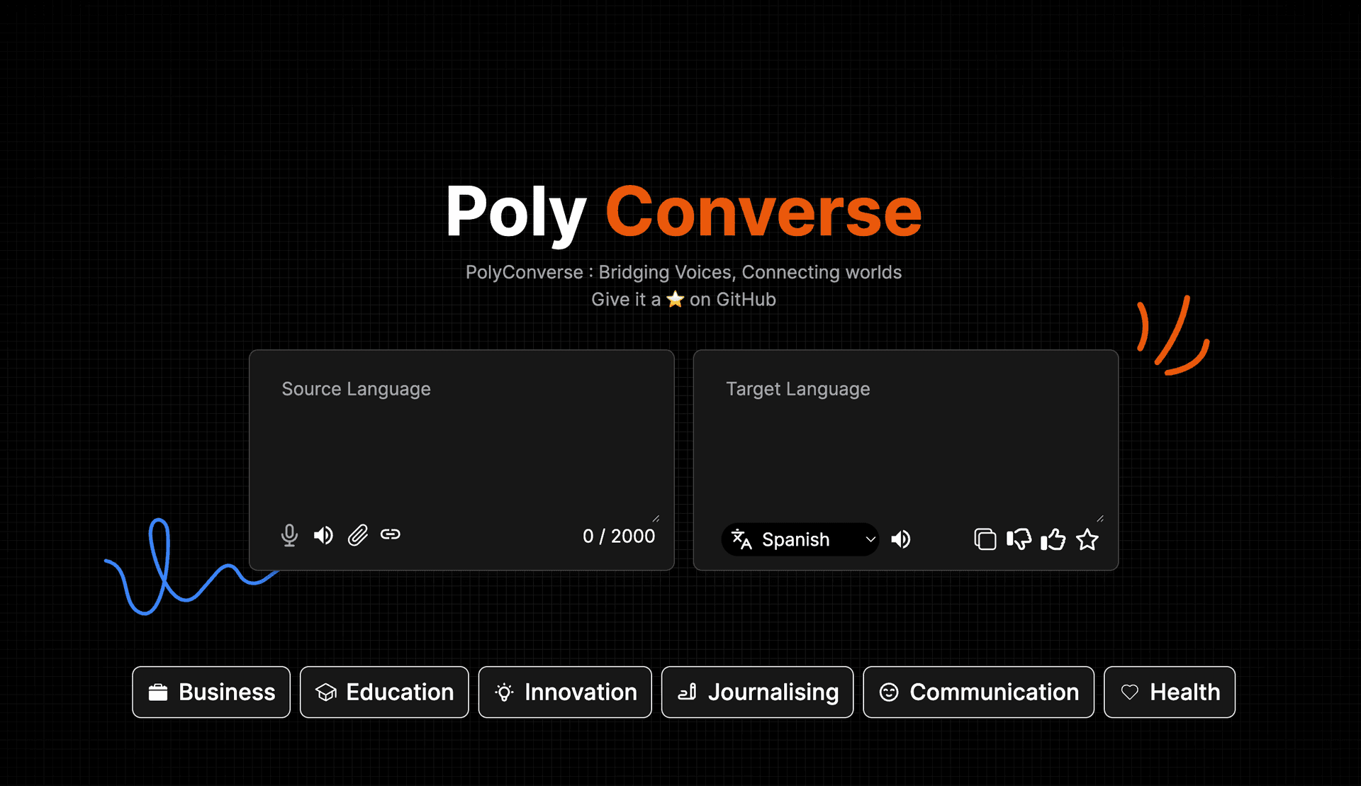Polyconverse - AI based language translation
